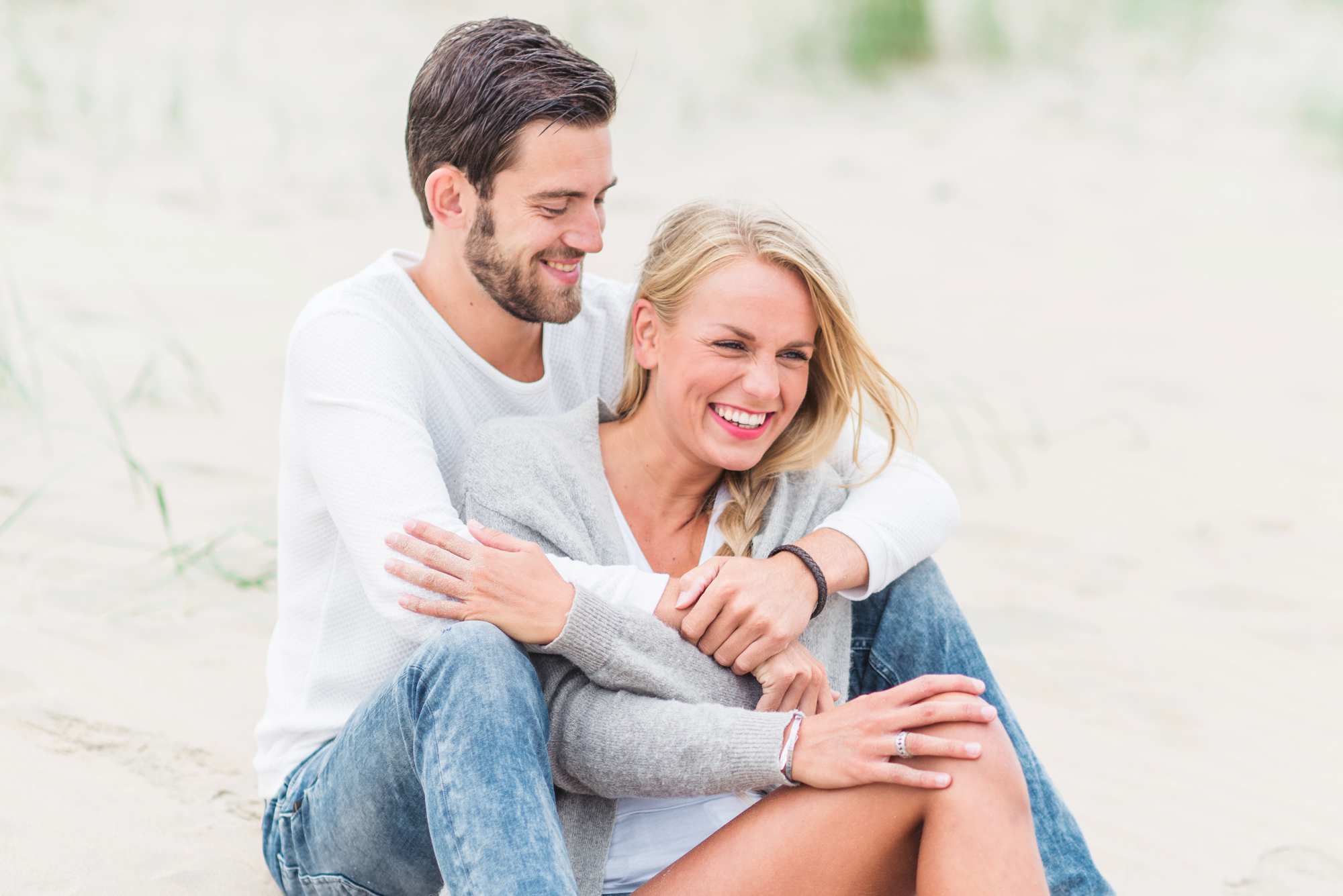 Loveshoot op het strand van Parnassia & In de duinen bij Bloemendaal Lifestyle