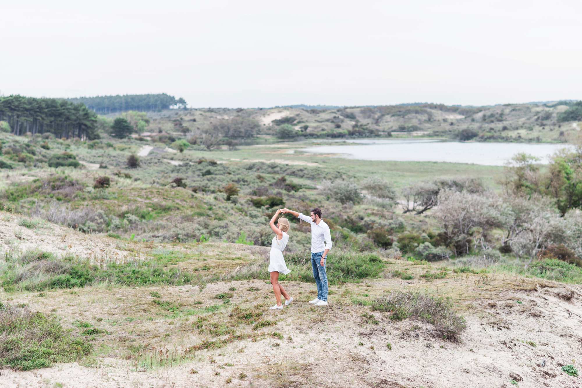 Loveshoot op het strand van Parnassia & In de duinen bij Bloemendaal Lifestyle