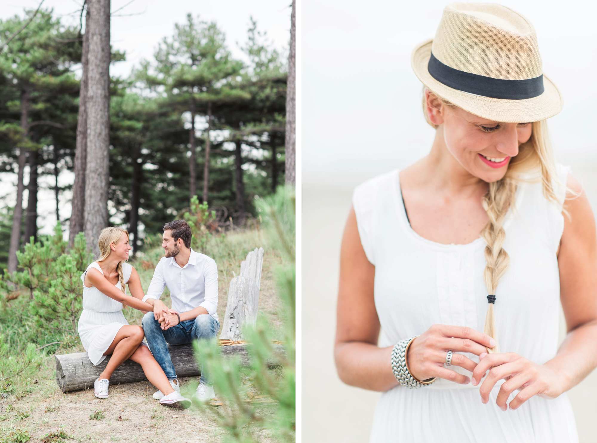 Loveshoot op het strand van Parnassia & In de duinen bij Bloemendaal Lifestyle