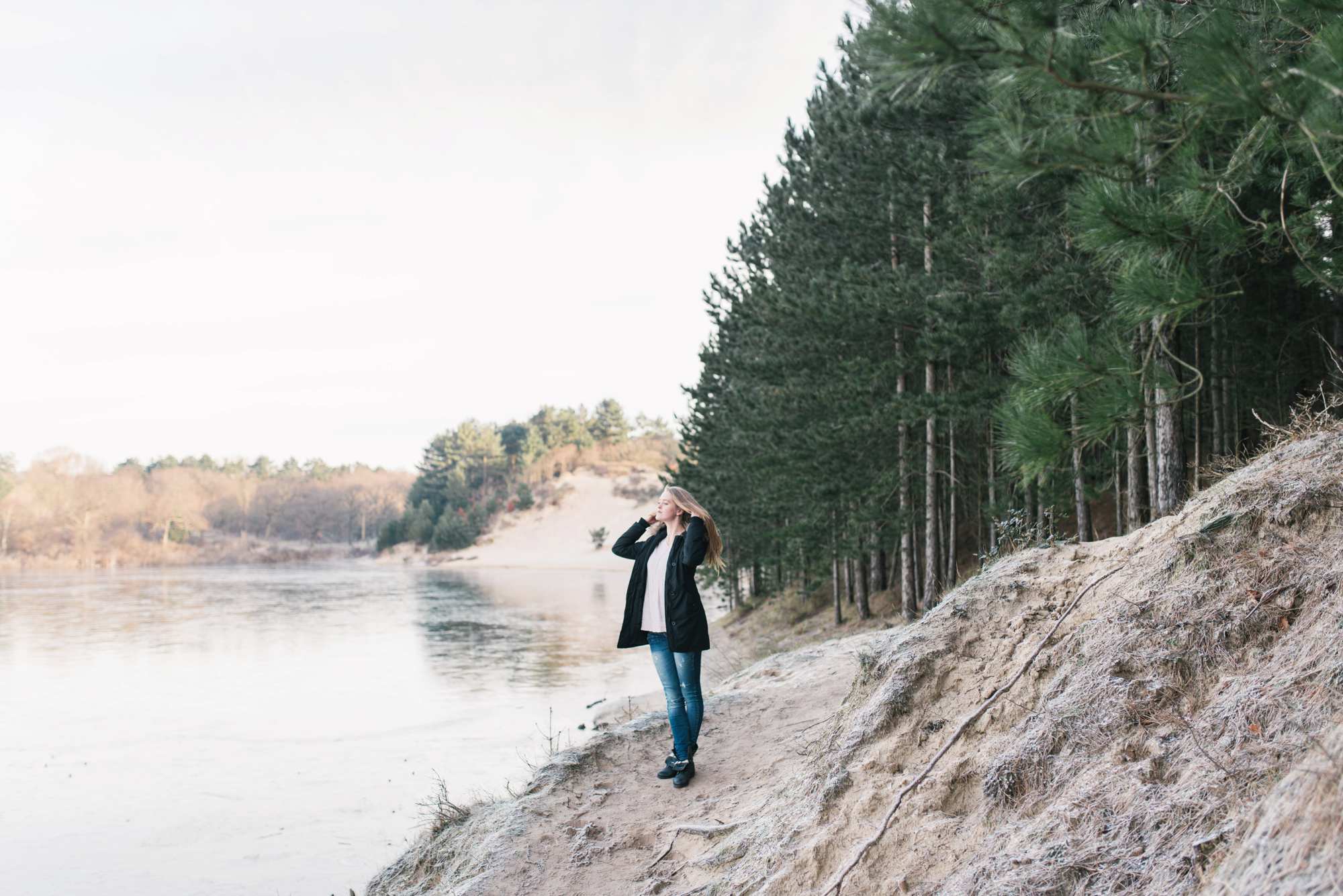 Portretshoot in de Kennemerduinen