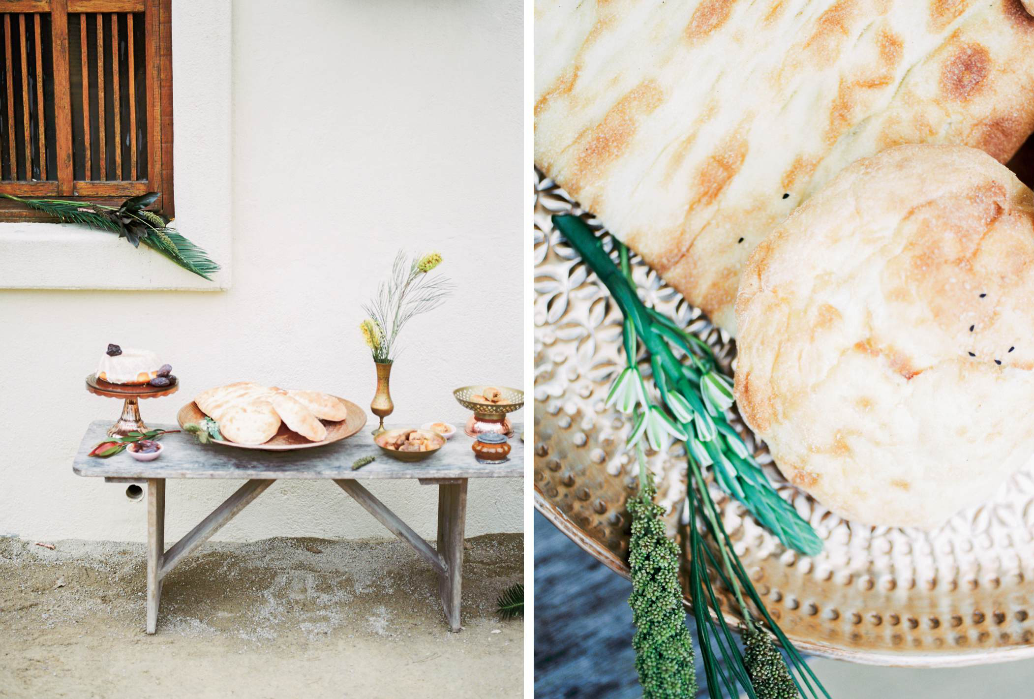 Wedding Photography moroccan inspired styled shoot - Moroccan food