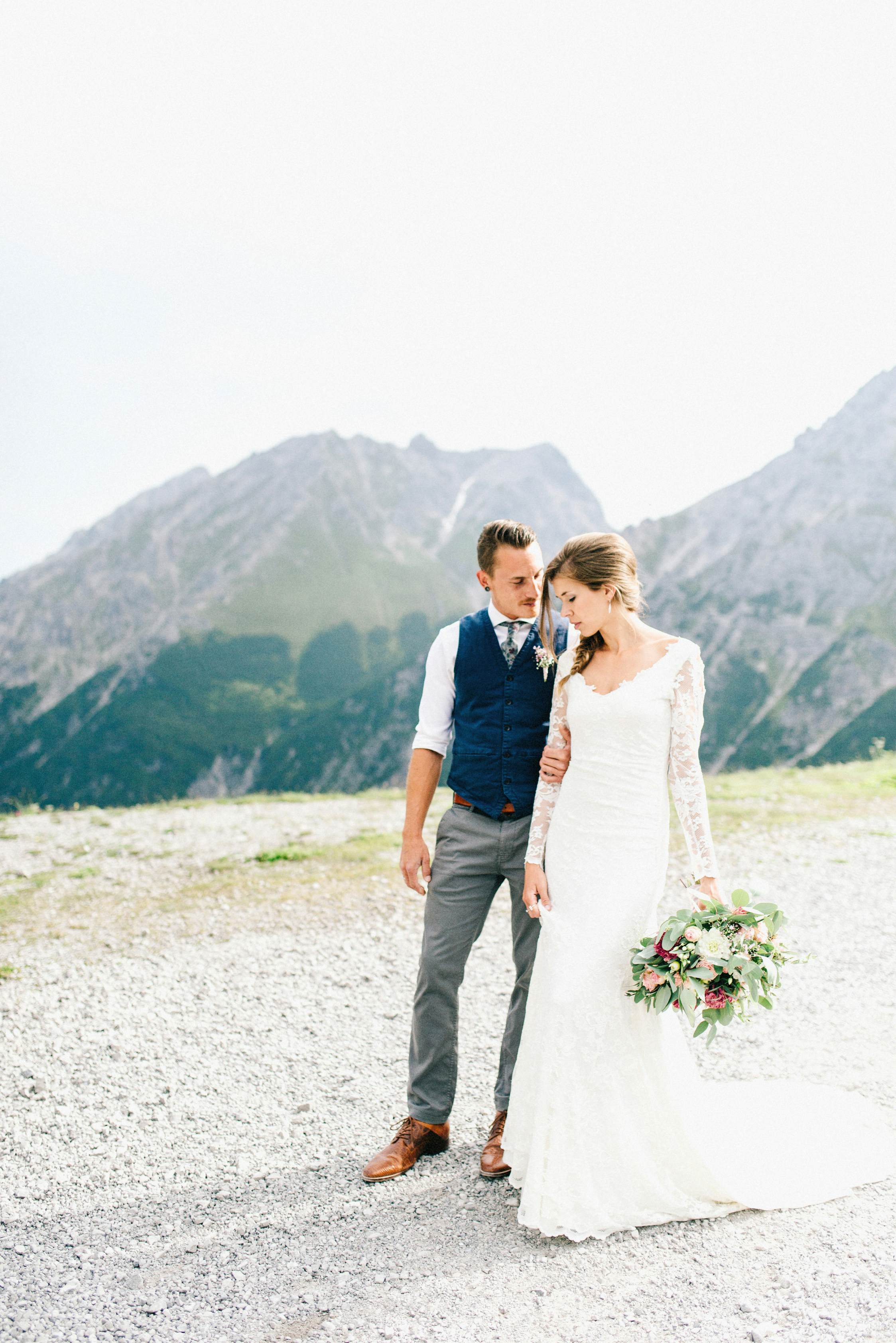 Fine art wedding photographer Lindau Germany - Wedding in mountains