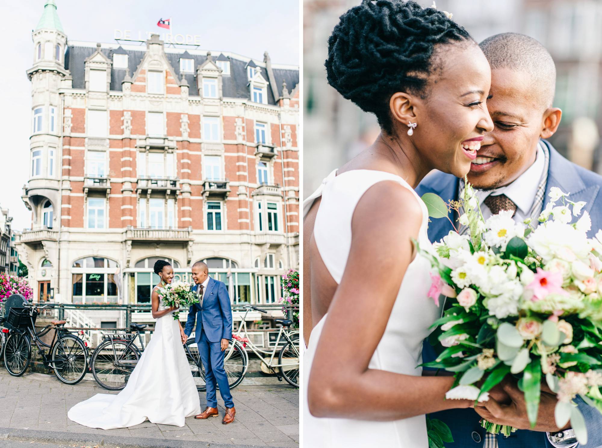 Photography for elopements in amsterdam - First look 