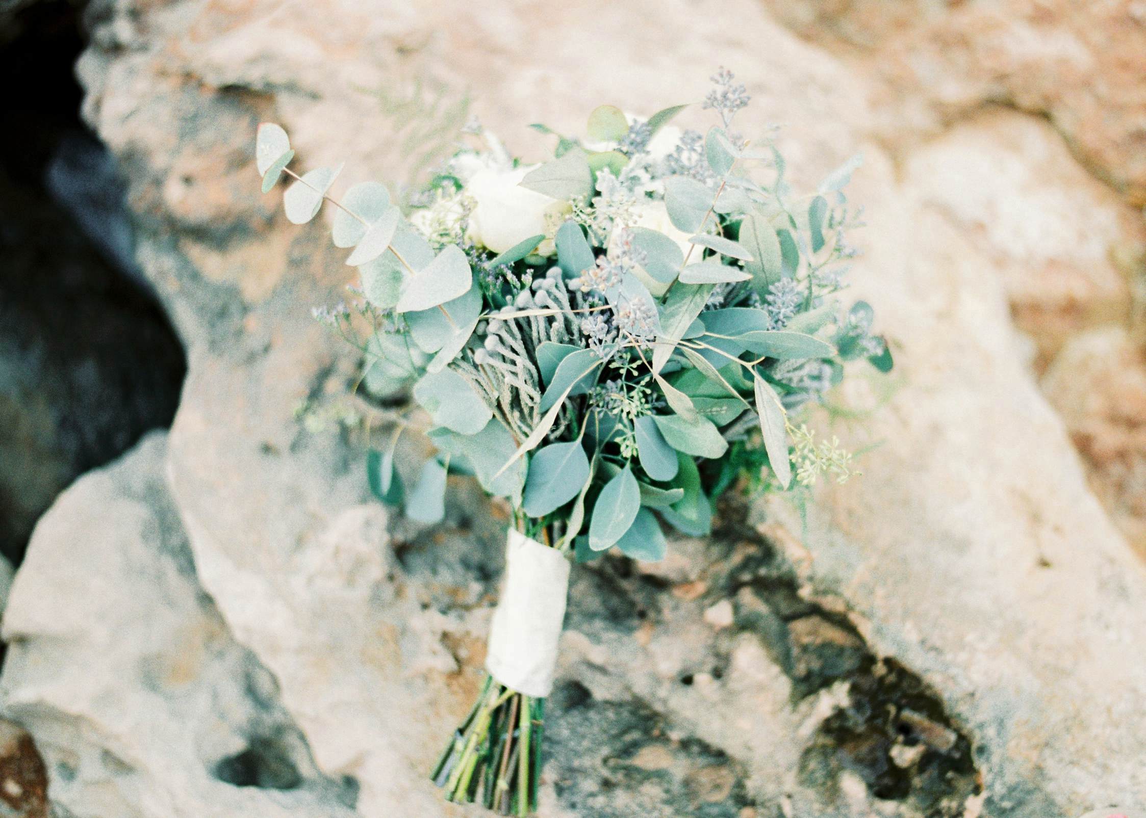 Fine art wedding photographer Wedding Bridal shoot Ibiza - Bridal bouquet