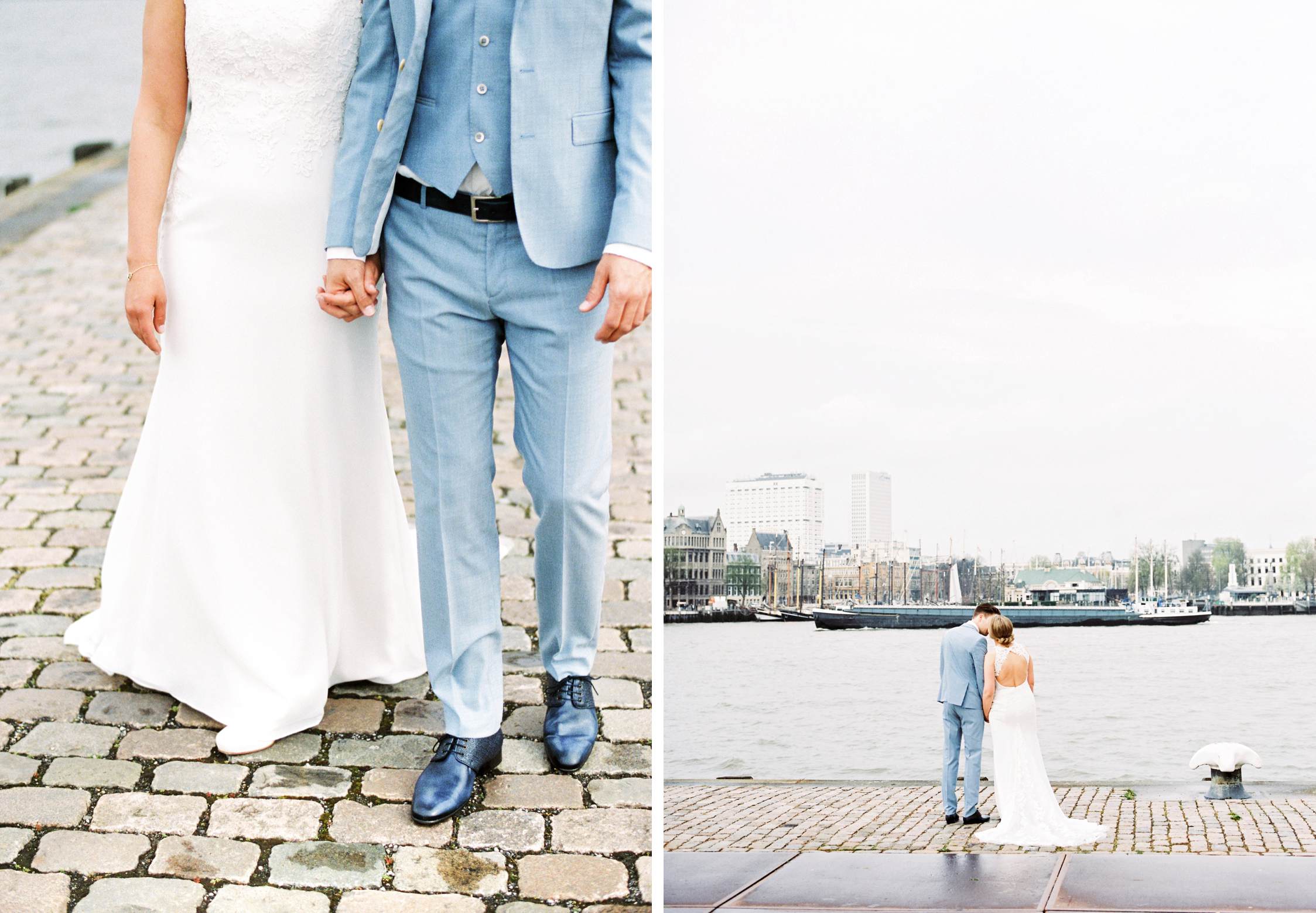 Fine art film photographer Hotel New York Rotterdam - Wedding shoot