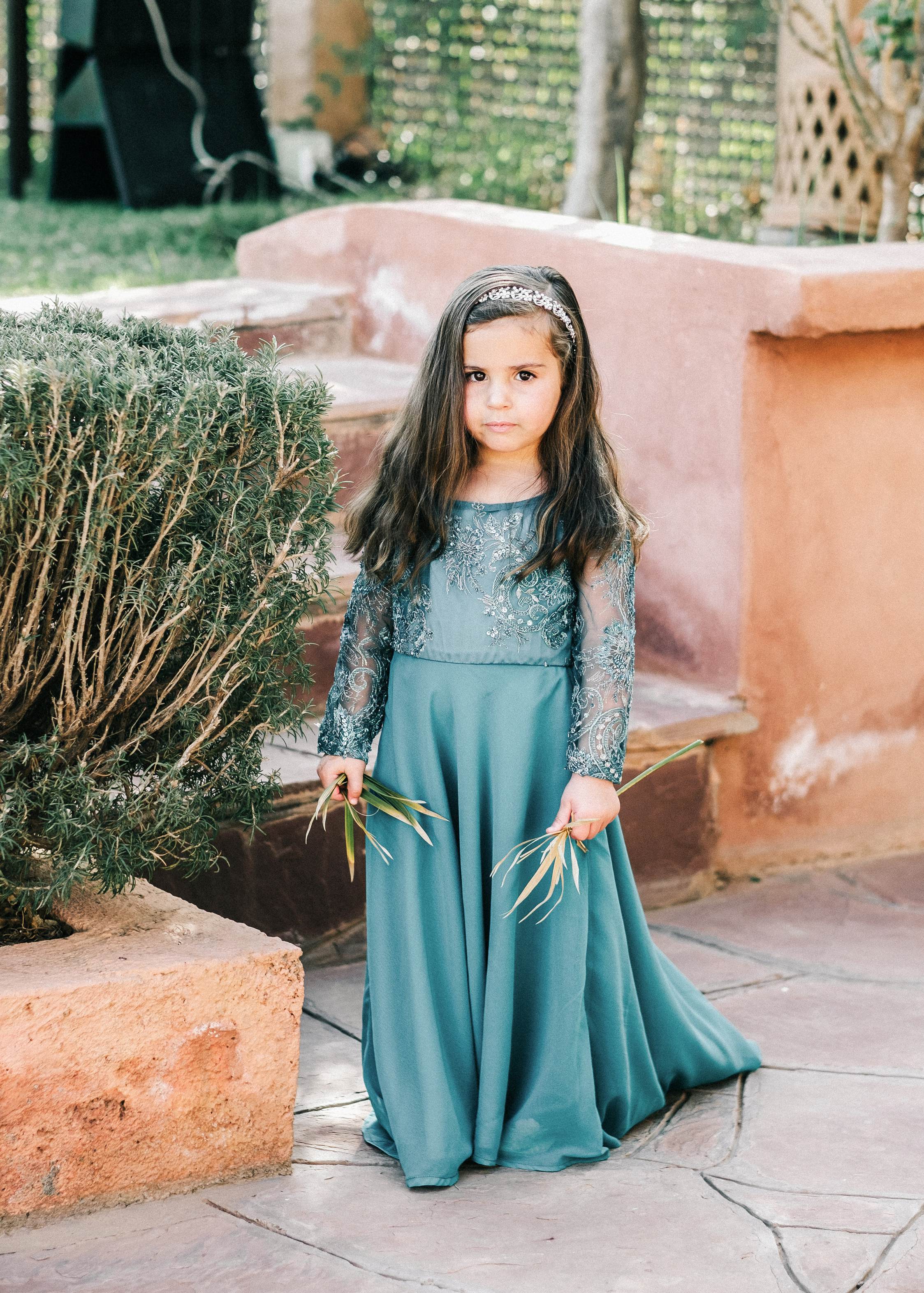 Wedding photographer Marrakech Morocco - Flowergirl