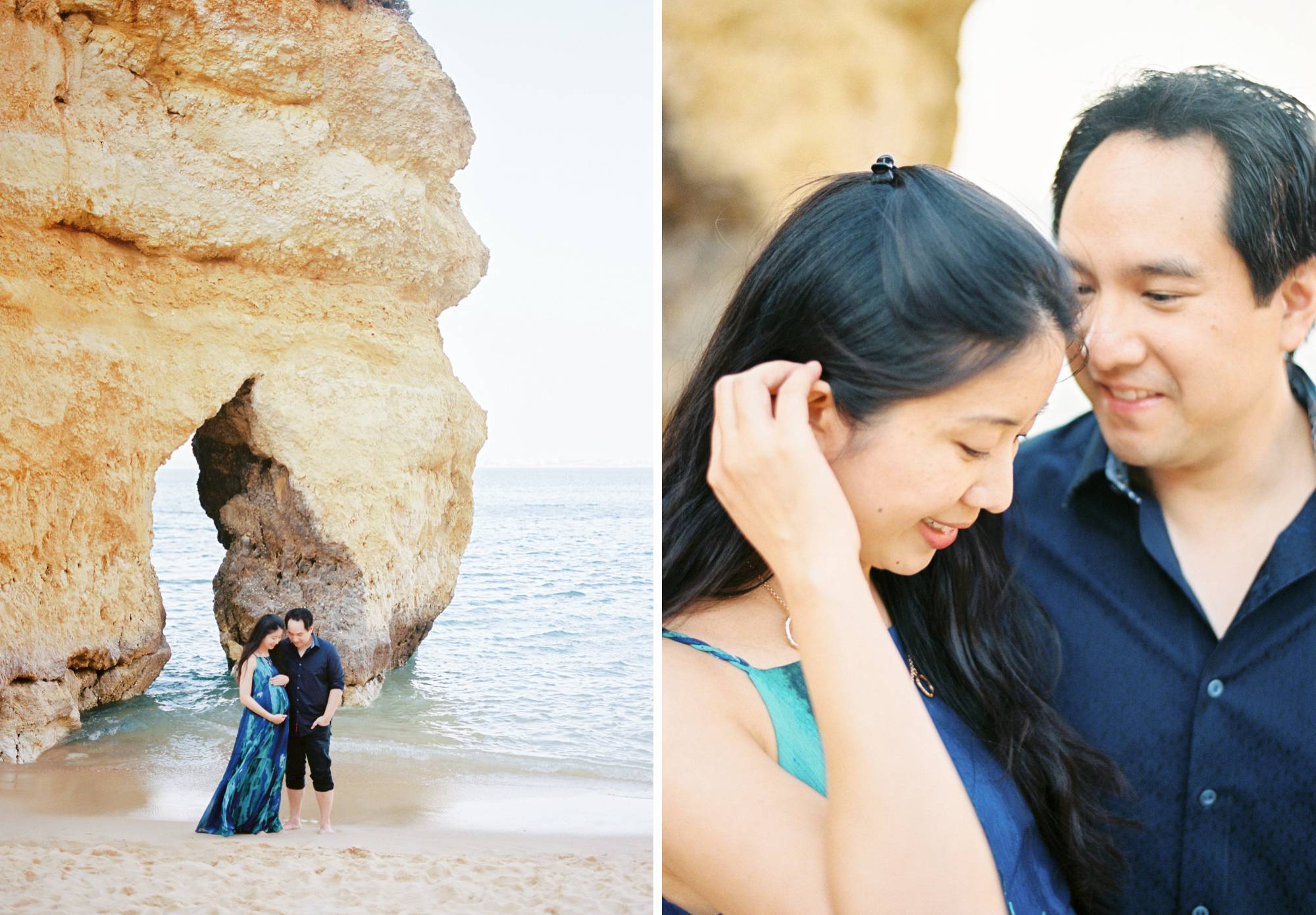 Photography Lagos Portugal - Maternity shoot by the sea
