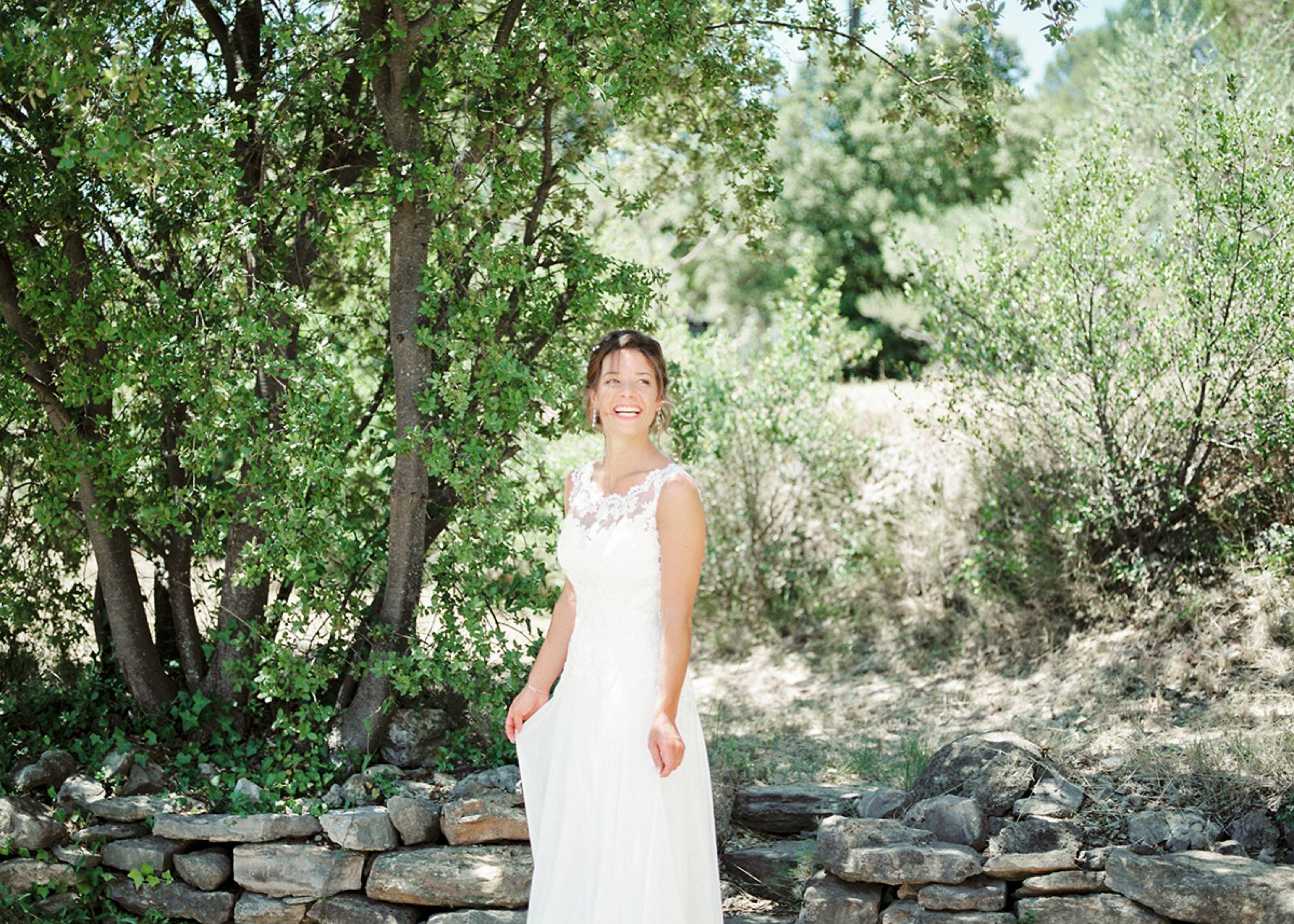 Wedding photographer Provence - Bridal portrait