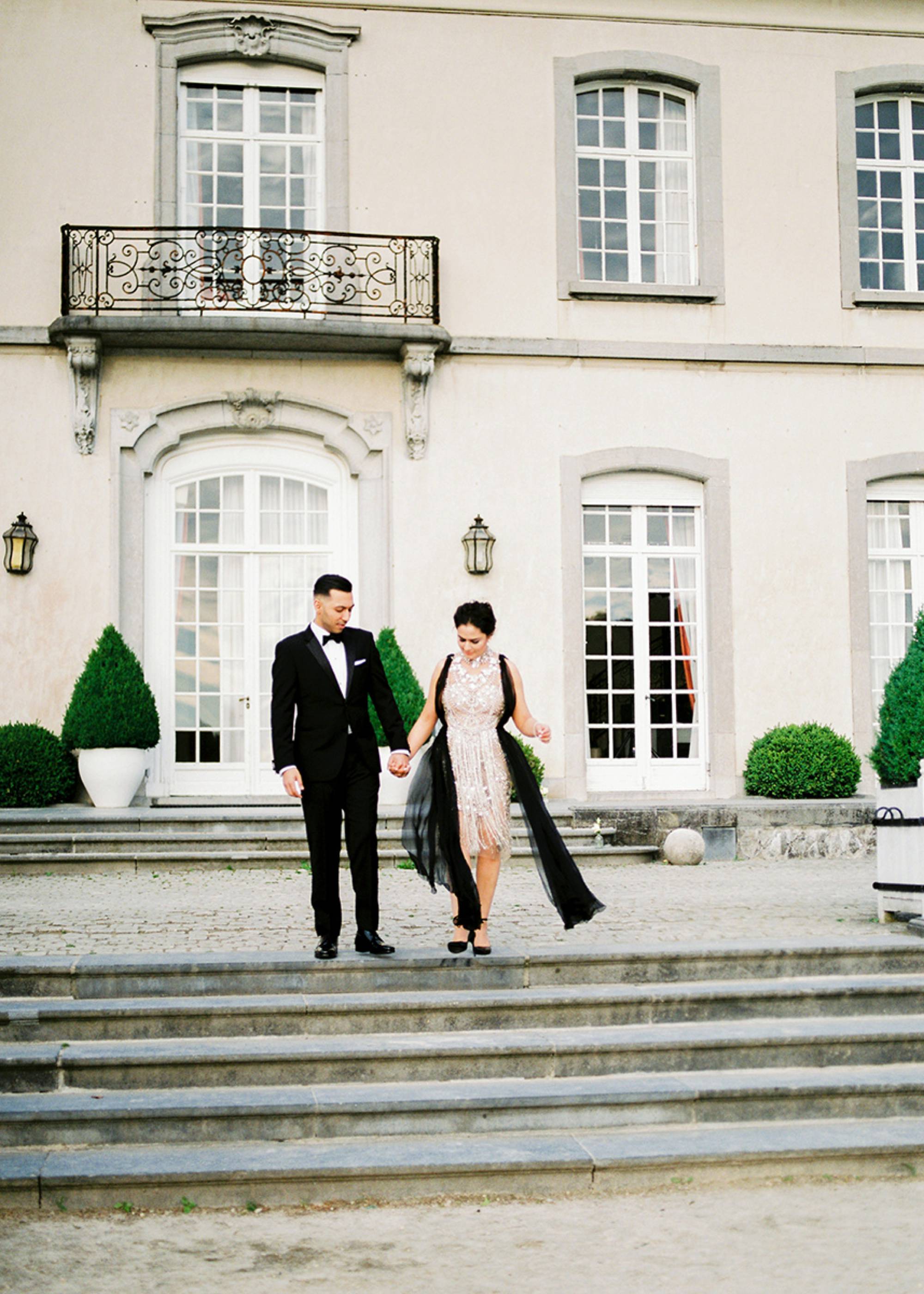Wedding photographer Belgium - Bride and groom portrait