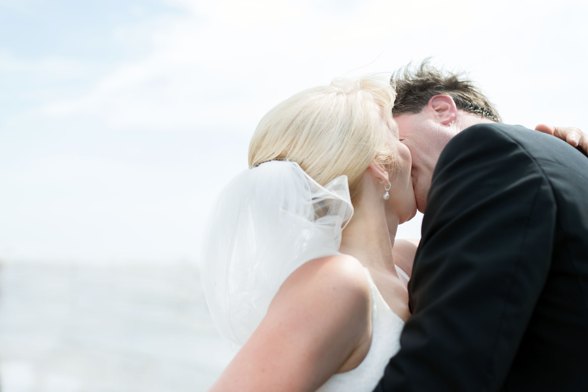 Bruidsfotografie IJmuiden Strand Zilt aan Zee