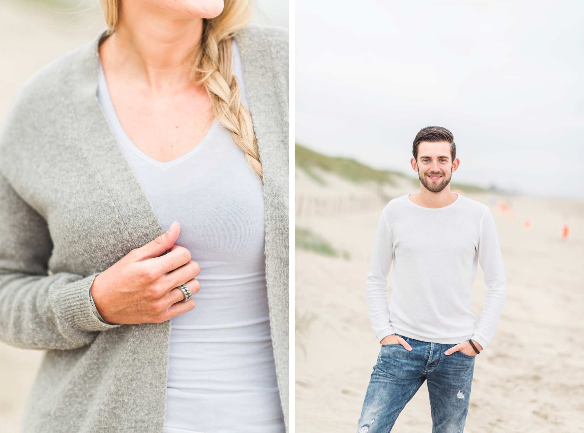 Loveshoot op het strand van Parnassia & In de duinen bij Bloemendaal Lifestyle