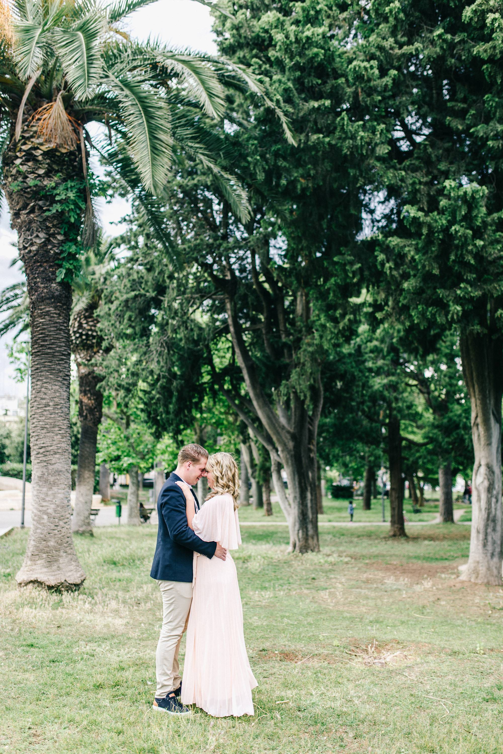 Fine art wedding photographer Engagement shoot Ostuni Puglia Italy - Engagement shoot in the white city of Ostuni