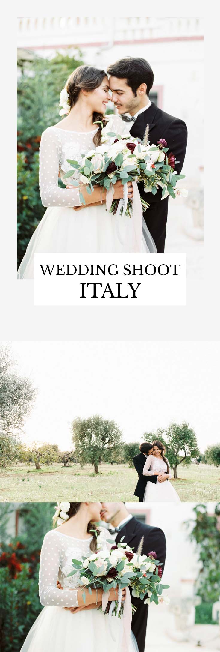 Wedding shoot Italy