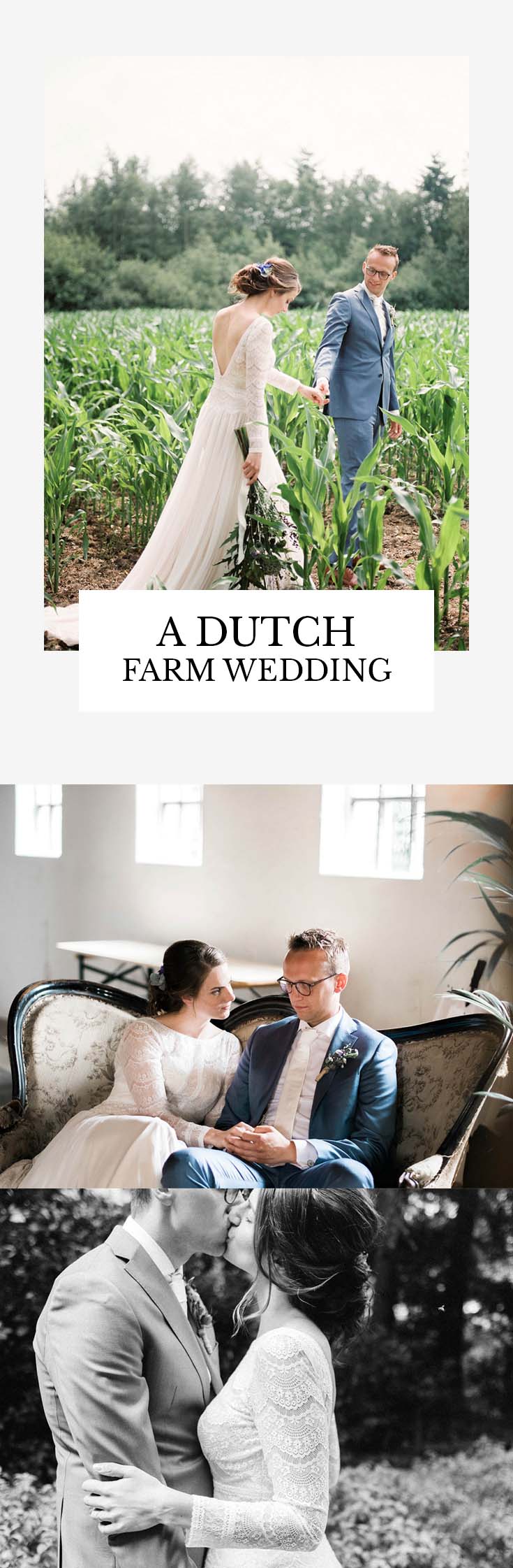 A Dutch farm wedding