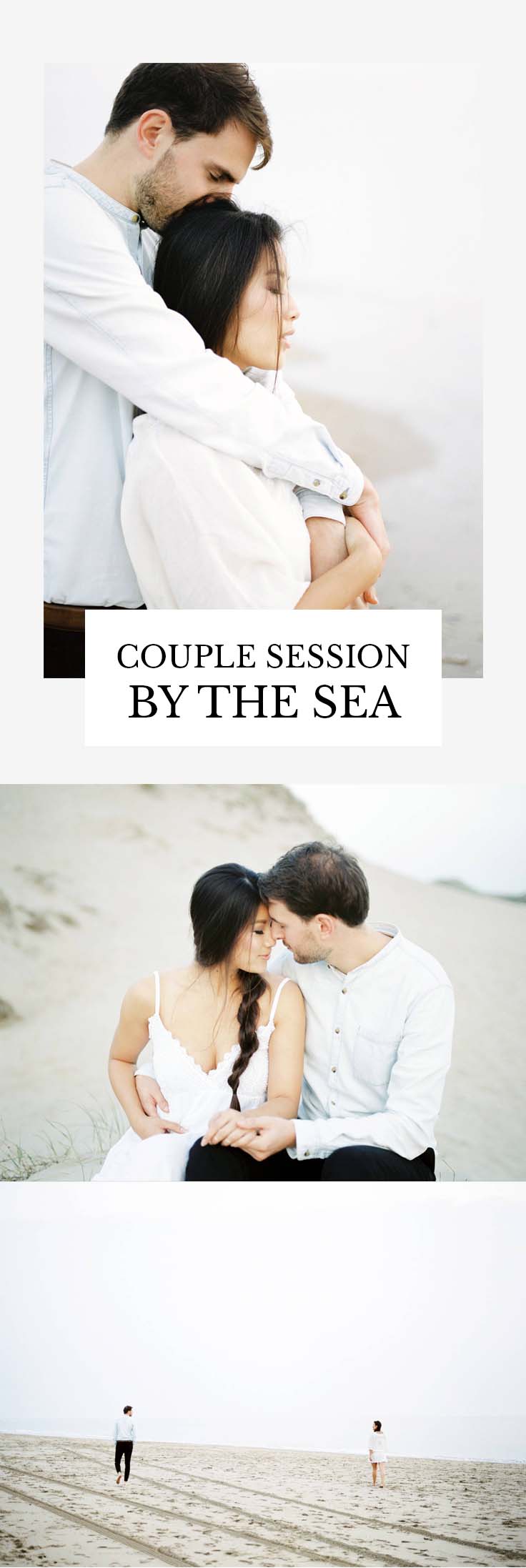 COUPLE SESSION BY THE SEA